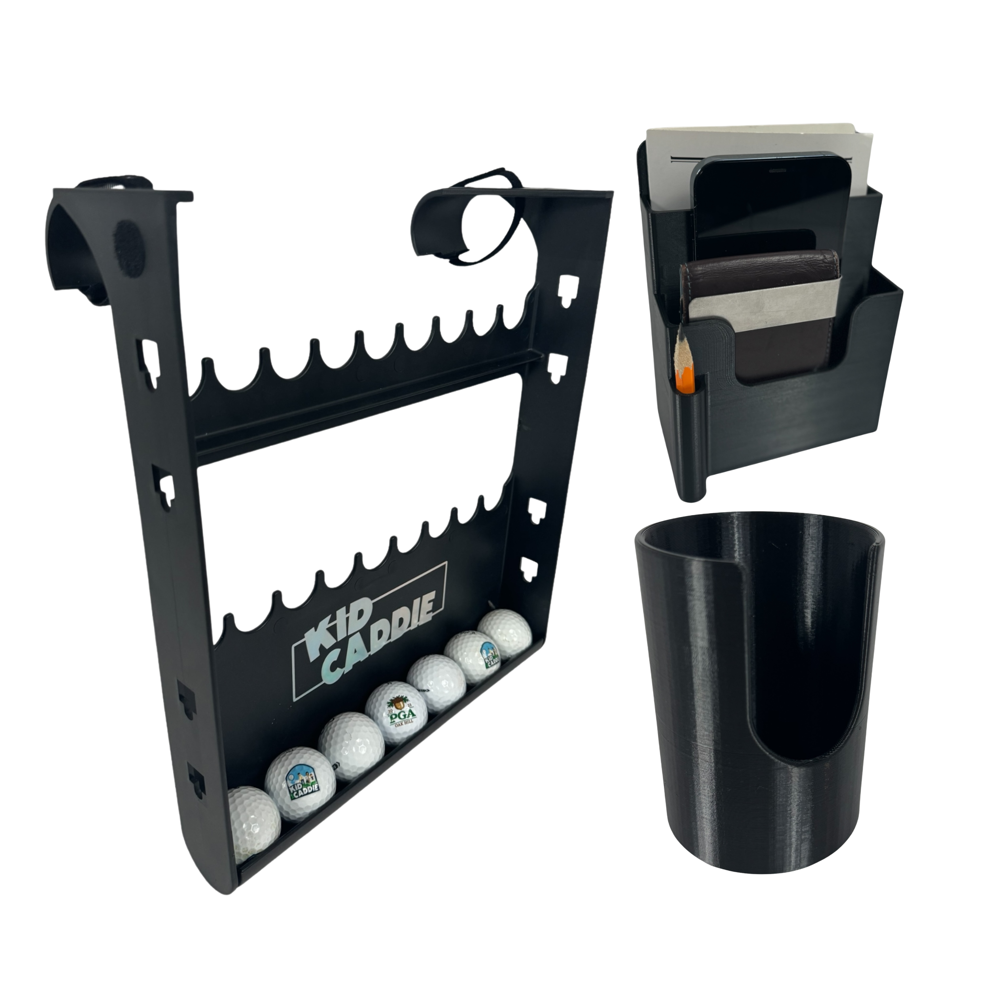 Back Nine Bundle - Kid Caddie, Organizer and Cup Holder Accessory Bundle Main image